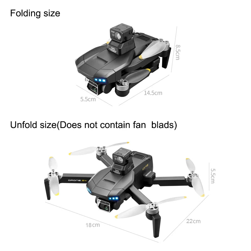 S+ UAV GPS professional HD aerial double shot omnidirectional