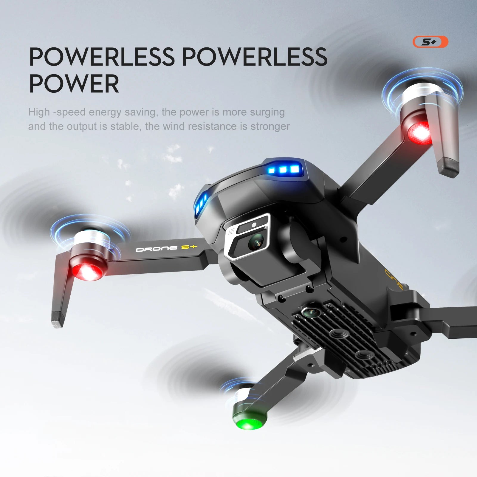 S+ UAV GPS professional HD aerial double shot omnidirectional